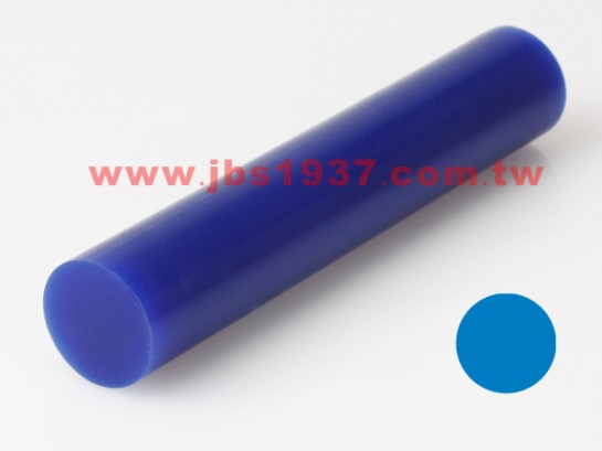 蠟雕工具器材-蠟戒管材料-JBS1937 藍色小實心圓蠟戒管