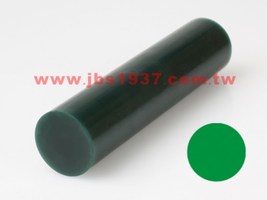 蠟雕工具器材-蠟戒管材料-JBS1937 綠色大實心圓蠟戒管