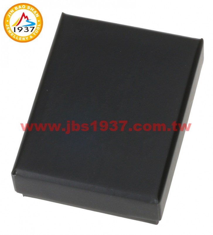 飾品紙盒系列-素面紙盒系列-霧面黑- 項鏈、戒指盒（808）