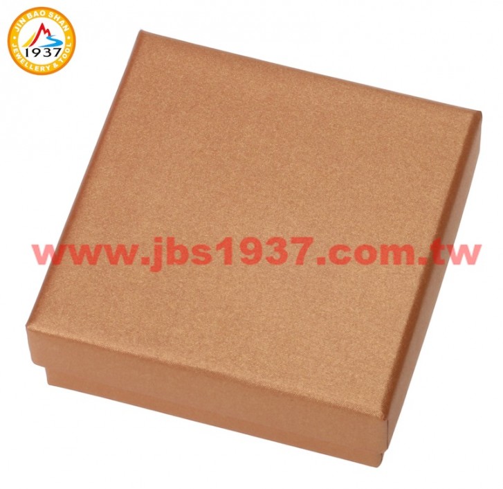 飾品紙盒系列-素面紙盒系列-古銅金- 項鏈、戒指盒（804）
