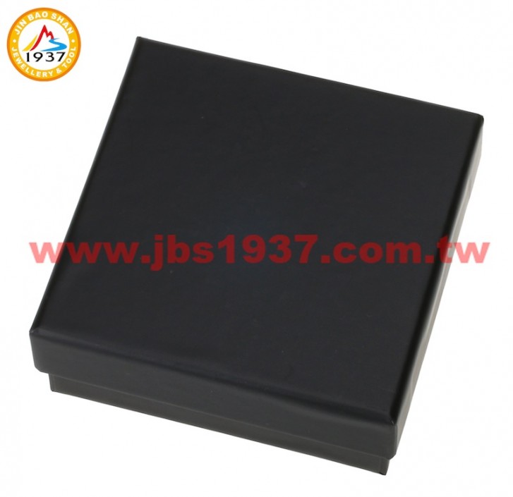 飾品紙盒系列-素面紙盒系列-霧面黑- 項鏈、戒指盒（804）