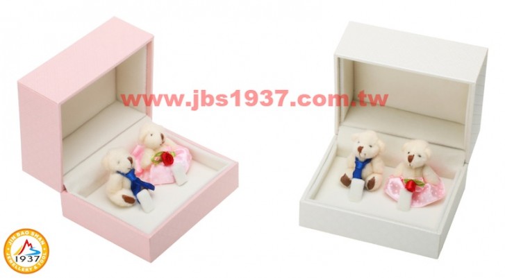 珠寶包裝錦盒-甜美小熊系列-小熊系列 - 對戒盒