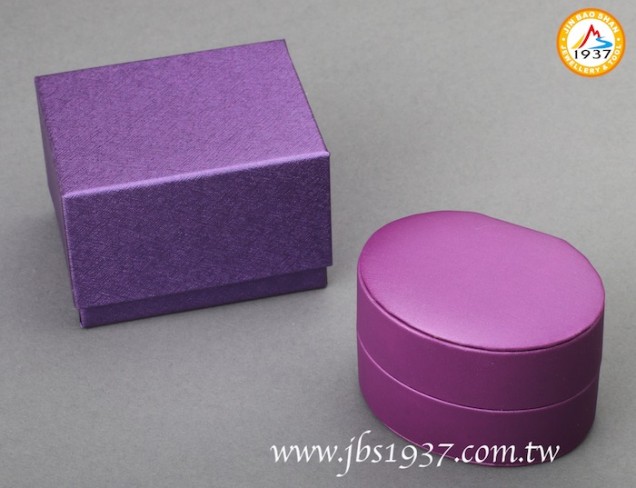 珠寶包裝錦盒-日式繽紛戒盒系列-香檳紫- 繽紛戒指盒