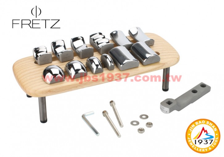 鍛造鐵鎚鉆具-美國 FRETZ 套裝組-美國 Fretz 珠寶手環造型鉆組 NF-300-103