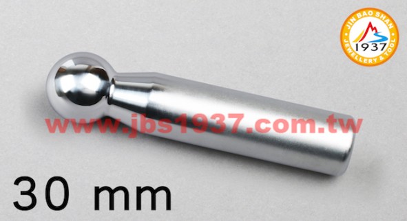 鍛造鐵鎚鉆具-金屬窩珠棒、窩珠座-台製窩珠棒 30mm
