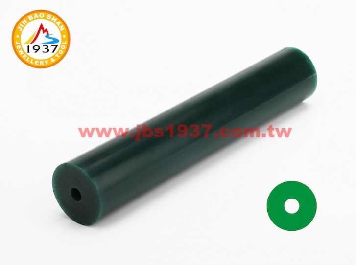蠟雕工具器材-蠟戒管材料-JBS1937 綠色超小空心圓蠟戒管
