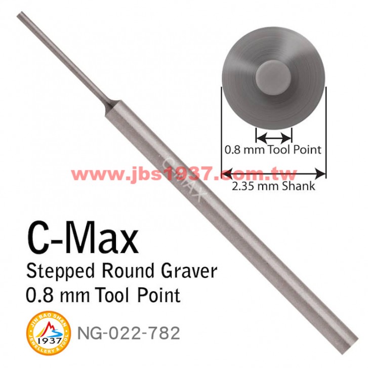 GRS系列產品-C-MAX 圓、方棒、壓邊-C-MAX - 粗柄圓棒 S-08 - 0.8mm