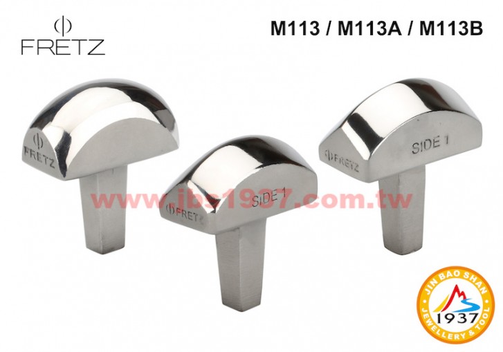 鍛造鐵鎚鉆具-美國 FRETZ 套裝組-美國Fretz 手環凸面造型鉆三件組 NF-301-113