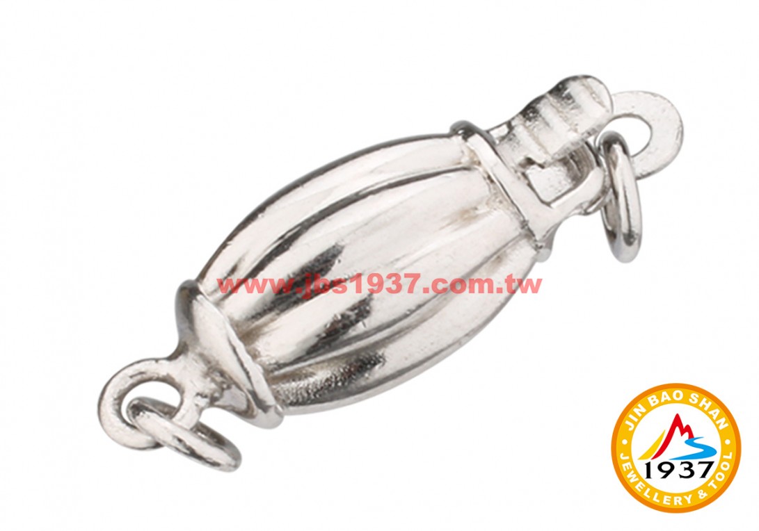 金屬零件原料-925銀珍珠項鍊扣頭-925珍珠項鍊扣頭- 003 - 單串