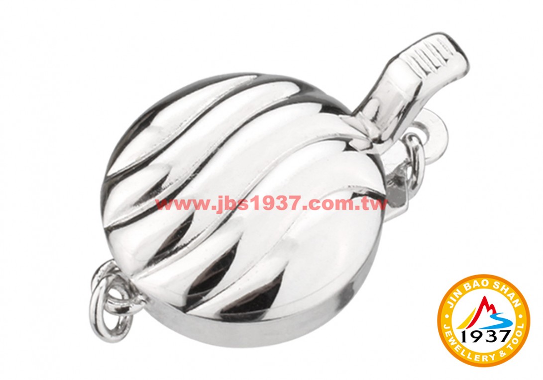 金屬零件原料-925銀珍珠項鍊扣頭-925珍珠項鍊扣頭- 105 - 單串