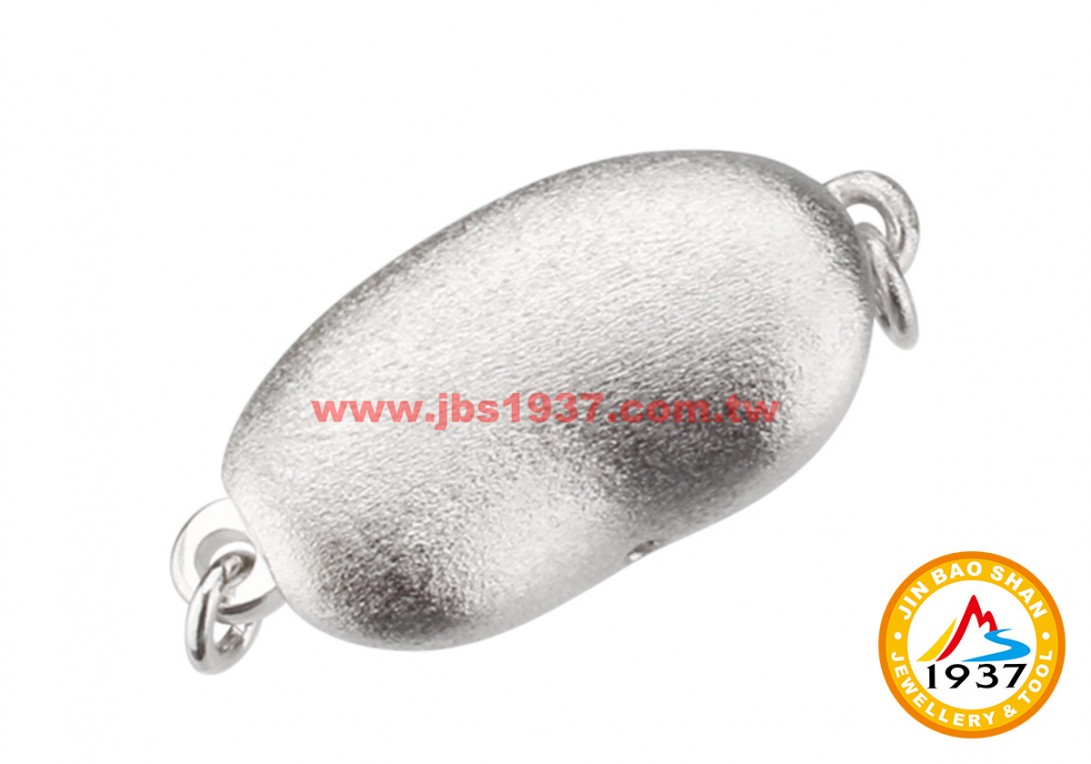 金屬零件原料-925銀珍珠項鍊扣頭-925珍珠項鍊扣頭- 1301m - 單串