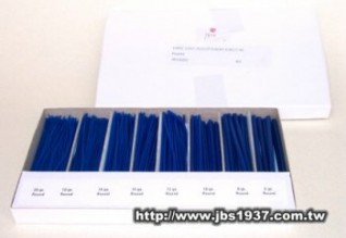 蠟雕工具器材-各式軟硬蠟線-圓 藍色軟蠟線綜合組